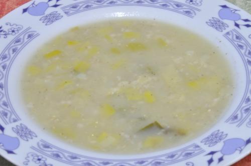 Jak uvařit pórková s ovesnými vločkami ? Snadné recept, připravený za 30 - 45 minut